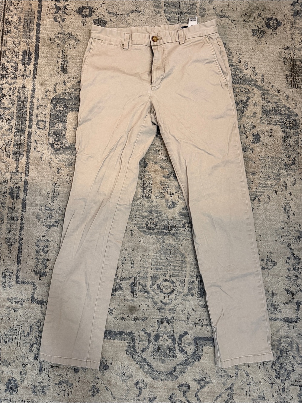 Vineyard Vines Men's Light Beige Chino Pants